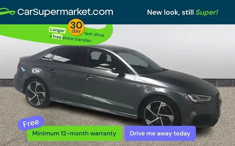 Usado Audi A3 Black Edition 150 HP (110 kW) 2019 Sedan