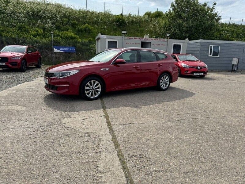 Red Used 2018 Kia Optima 2 Estate | £7,650 (Fair price) - Image 1/4