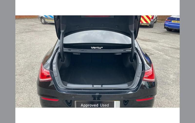 Used Mercedes CLA200 AMG Line Premium Plus 161 HP (118 kW) 2022 Black Coupe
