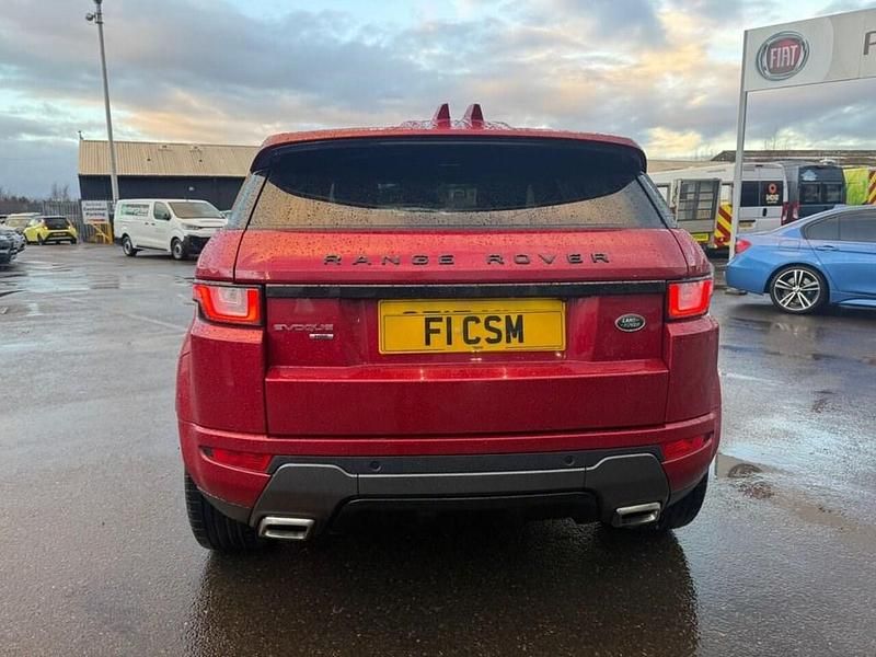 Used Land Rover Range Rover evoque HSE Dynamic 180 HP (132 kW) 2017 Red SUV