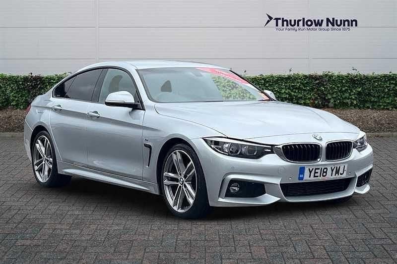 Silver Used 2018 BMW 420 M Sport Coupe | £15,500 (Fair price) - Image 1/4