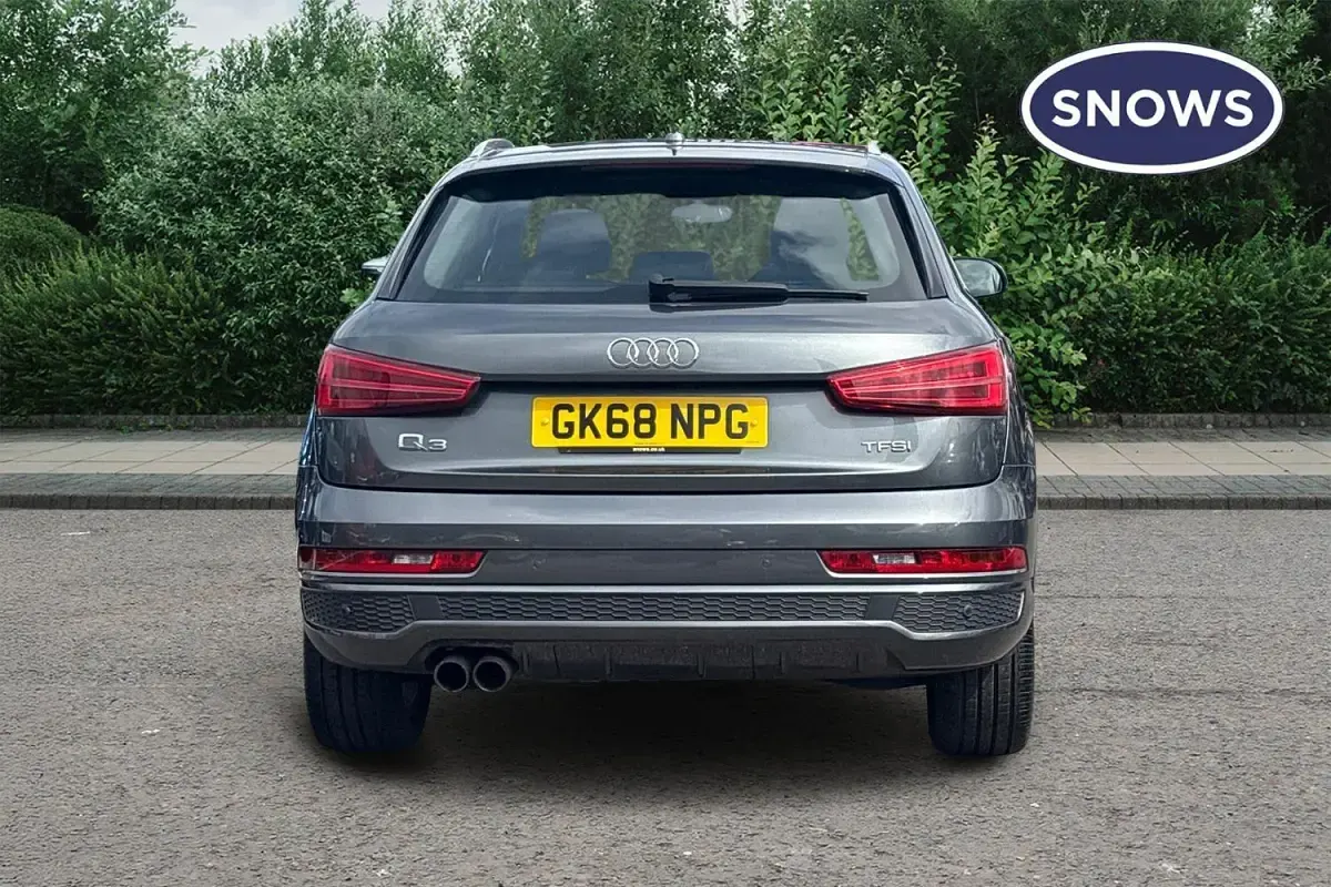 Used Audi Q3 S-Line 150 HP (110 kW) 2018 Grey SUV