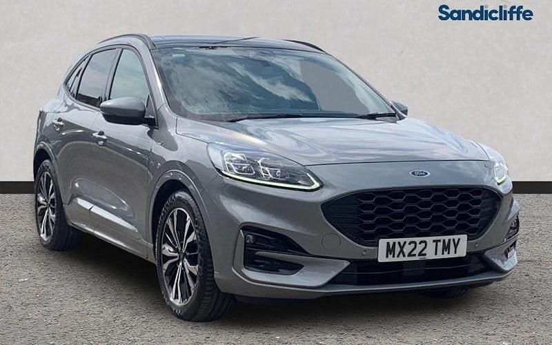 Silver Used 2021 Ford Kuga ST-Line X SUV | £17,795 (Fair price) - Image 1/4