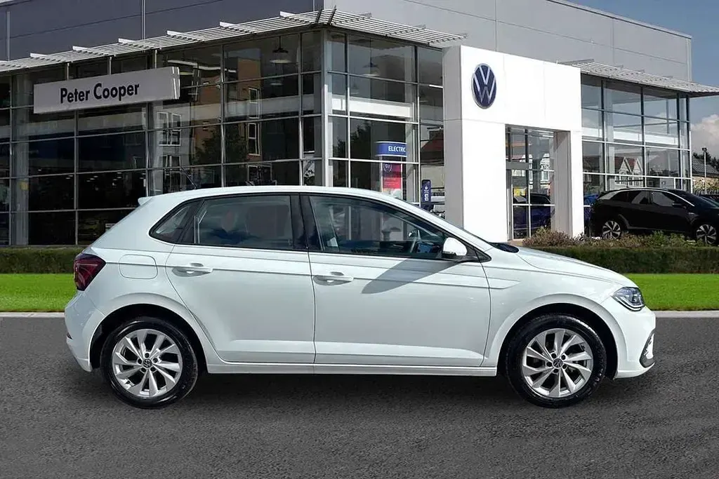 New VW Polo Style 95 HP (69 kW) 2025 White Hatchback