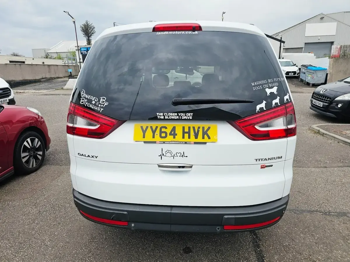 Used Ford Galaxy Titanium 2014 White MPV