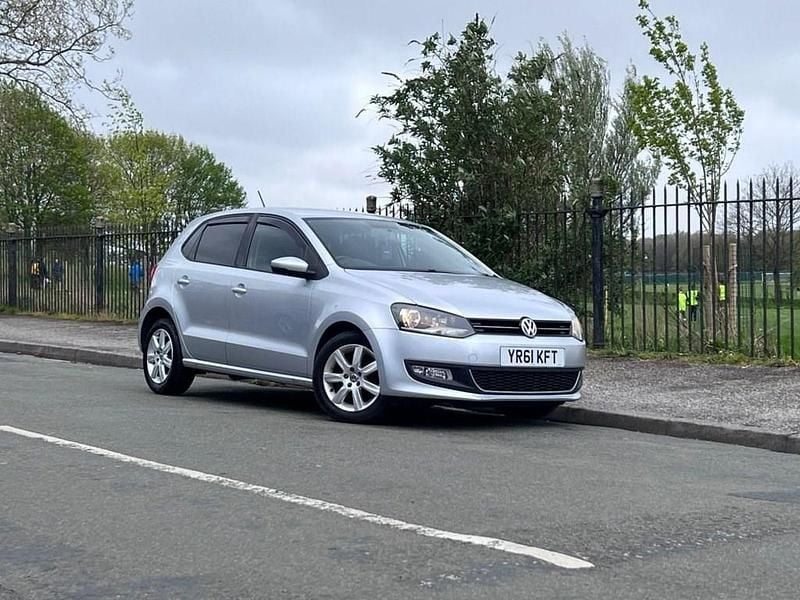 Used VW Polo Match 85 HP (62 kW) 2011 Silver Hatchback