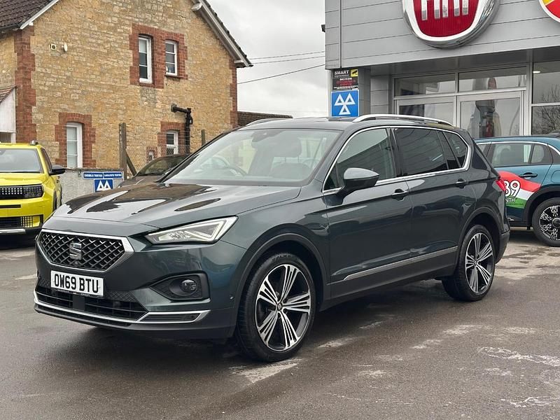 Used Seat Tarraco XCELLENCE Lux 148 HP (108 kW) 2020 Green SUV
