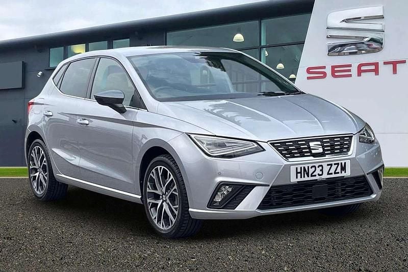 Reflex silver Used 2023 Seat Ibiza XCELLENCE Lux Hatchback | £16,486 (Fair price) - Image 1/4