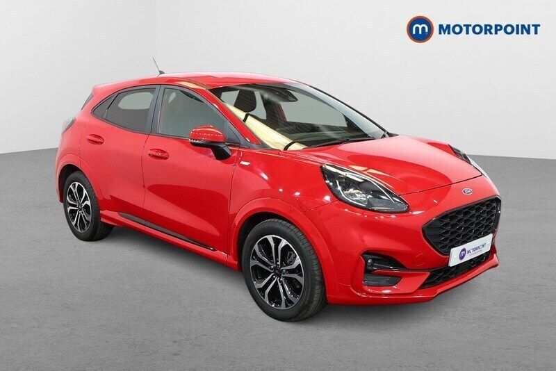 Red Used 2021 Ford Puma ST-Line Hatchback | £13,999 (Good price) - Image 1/4
