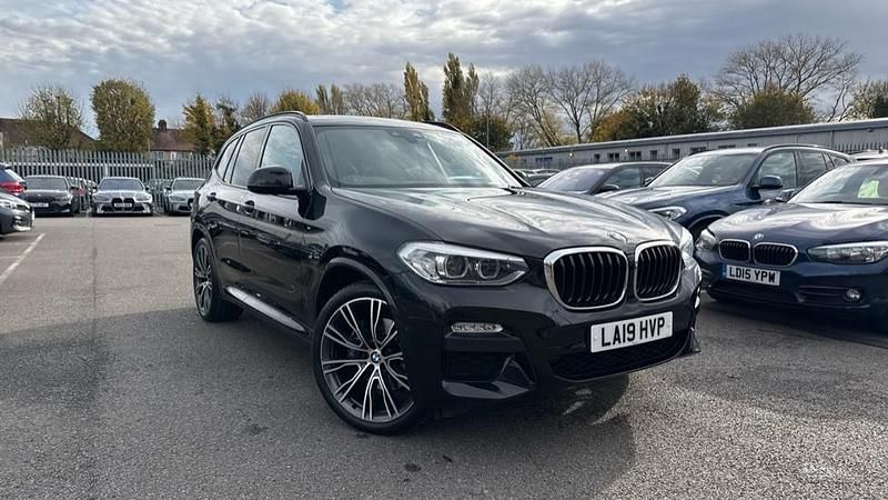 Black Used 2019 BMW X3 M Sport SUV | £27,811 (Fair price) - Image 1/4