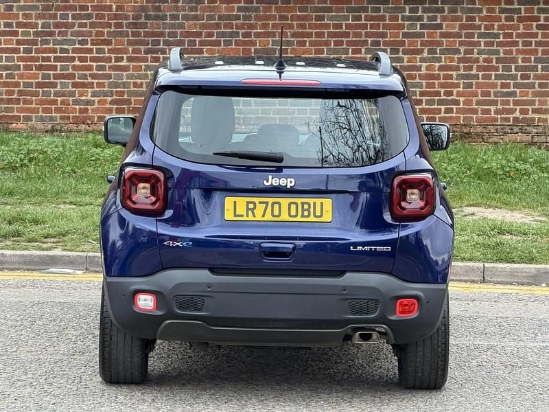 Used Jeep Renegade Limited 187 HP (137 kW) 2020 Blue SUV