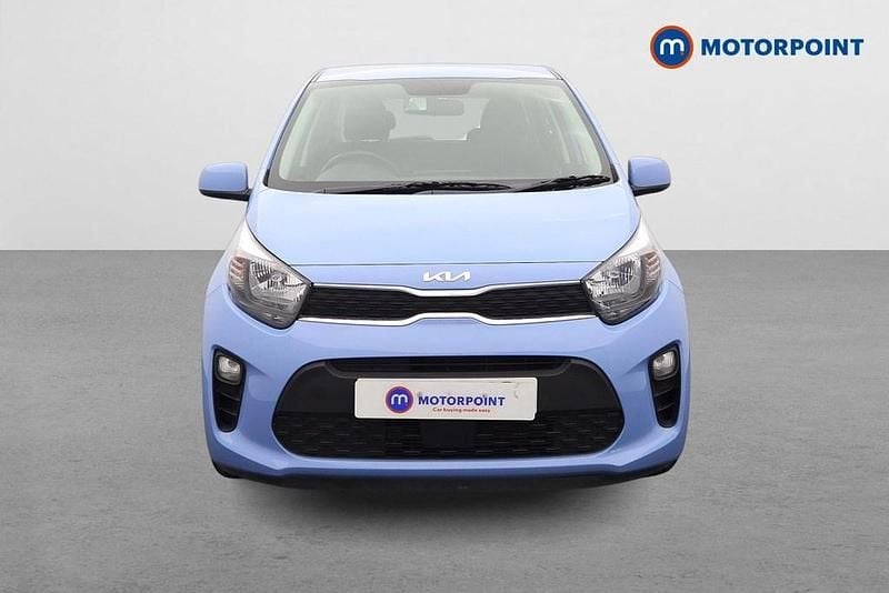 Used Kia Picanto 2021 Blue Hatchback