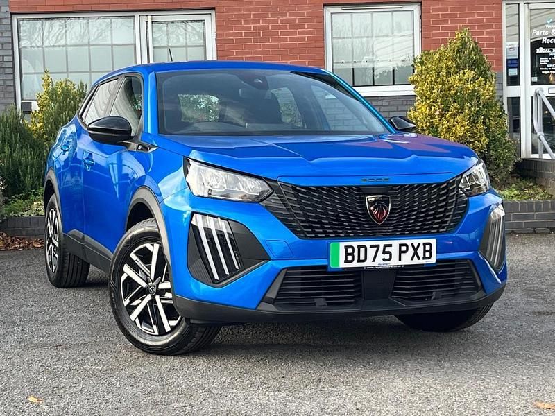 New Peugeot e-2008 Active 100 kW (136 HP) 2025 Blue SUV