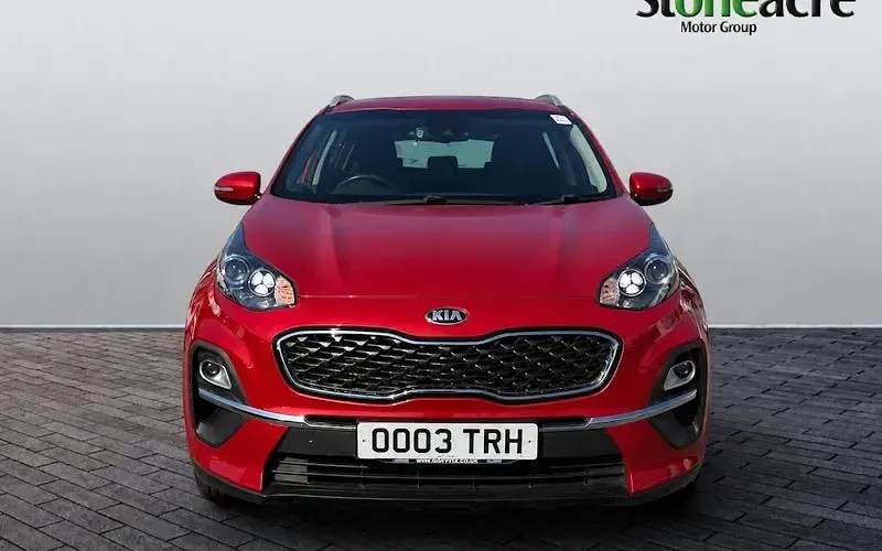 Used Kia Sportage 136 HP (100 kW) 2021 Red SUV