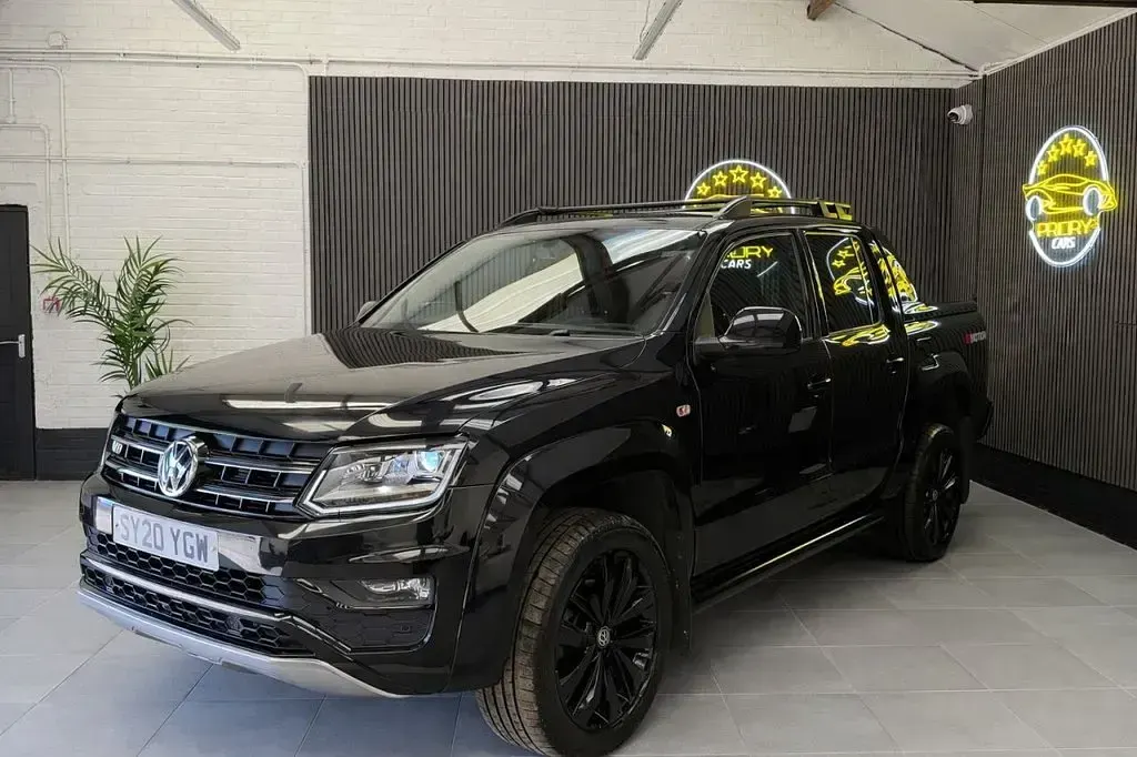 Second-hand VW Amarok Black Edition 2020 Negru Pickup
