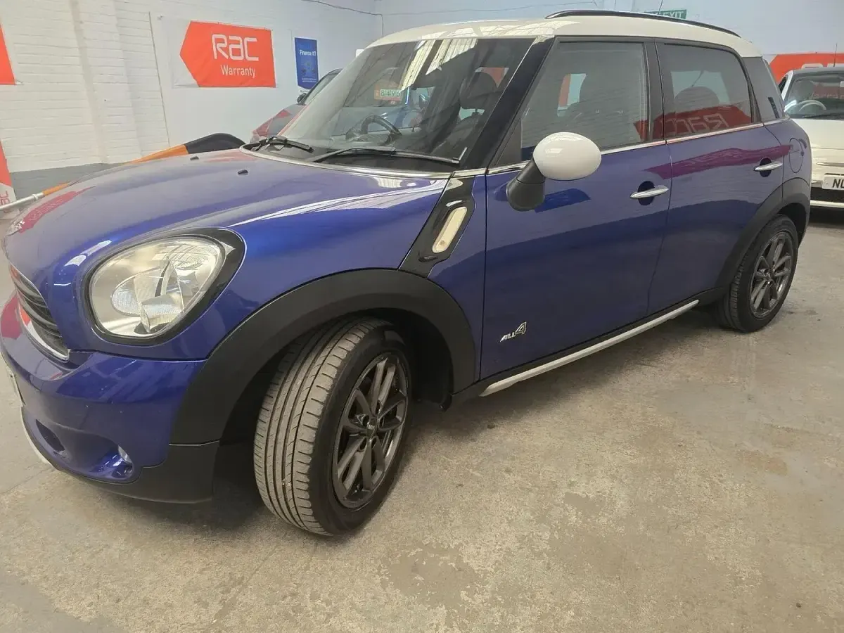 Used Mini Cooper D Countryman 112 HP (82 kW) 2014 Blue SUV