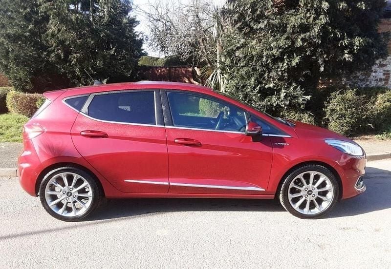 Used Ford Fiesta Vignale 2020 Red Hatchback