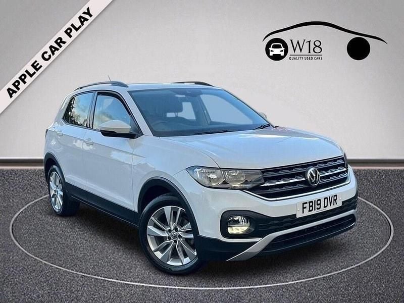 Used VW T-Cross SE 115 HP (84 kW) 2019 White SUV