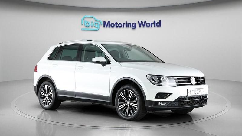 Used VW Tiguan SE 150 HP (110 kW) 2018 White SUV