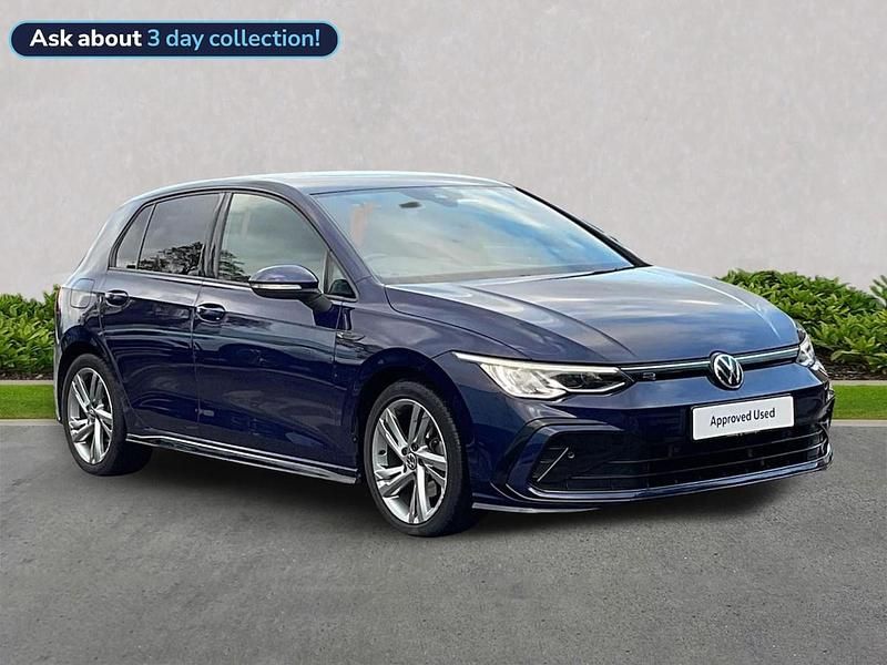 Blue Used 2020 VW Golf VII R-line Hatchback | £18,648 (A bit pricey) - Image 1/4