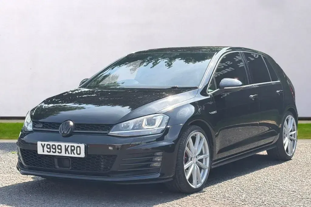 Used VW Golf VII GTD 184 HP (135 kW) 2016 Black Hatchback