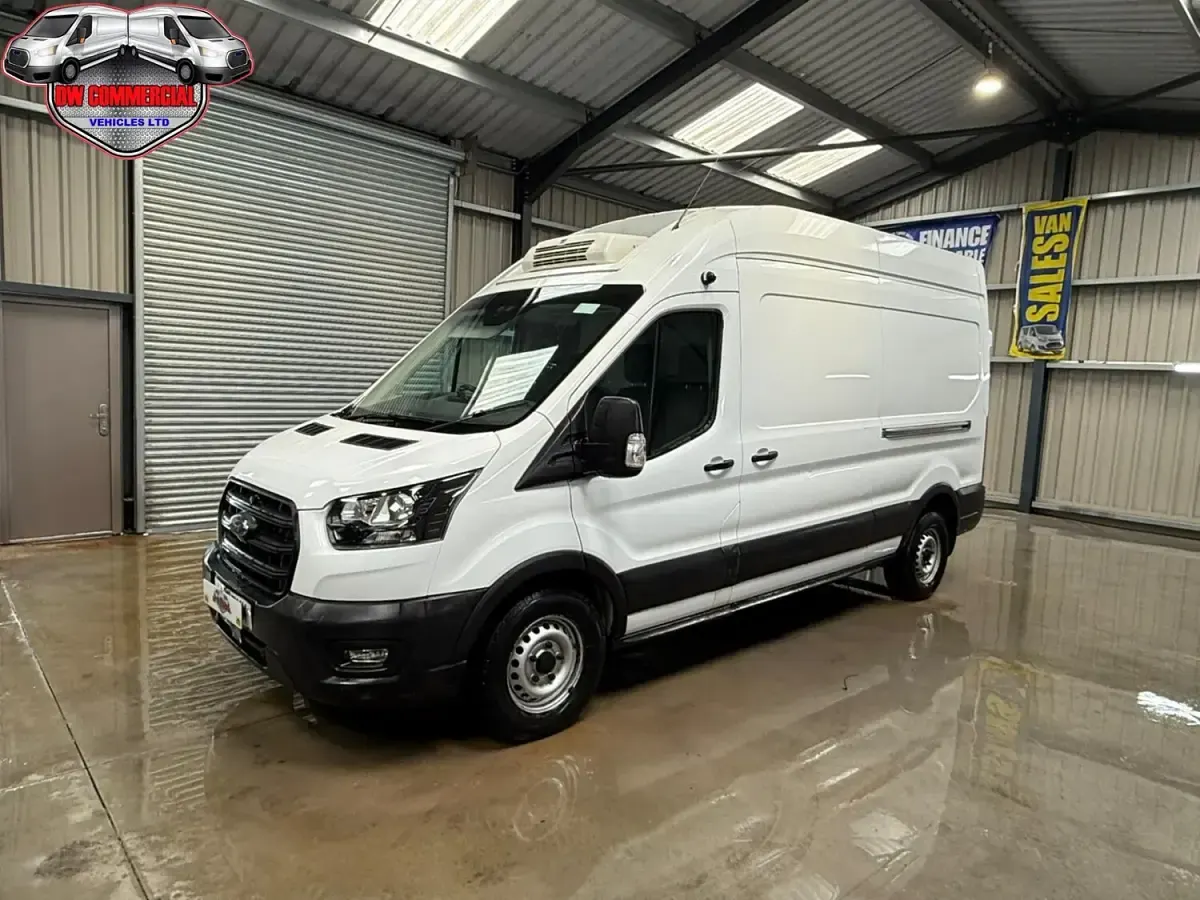Used Ford Transit 130 HP (95 kW) 2021 White Van