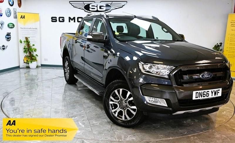 Grey Used 2016 Ford Ranger Wildtrack Pickup | £17,895 (Good price) - Image 1/4