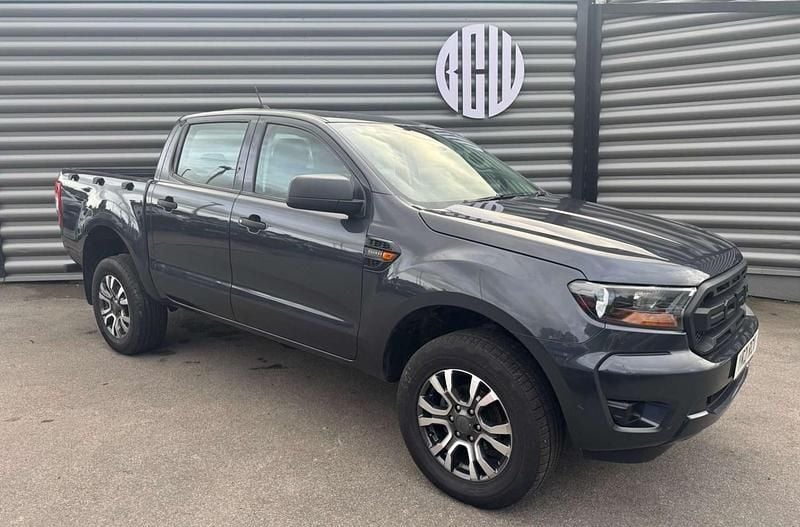 Grey Used 2021 Ford Ranger XL Pickup | £12,350 (Fair price) - Image 1/4