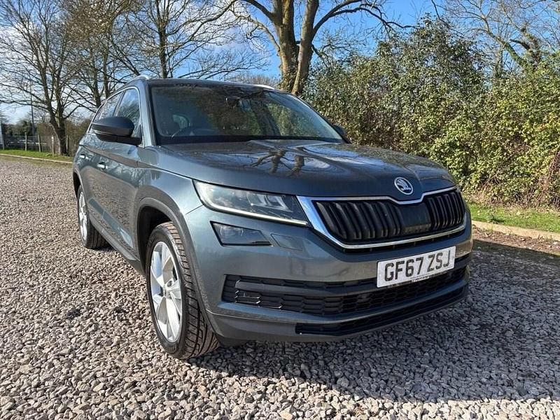 Begagnad Skoda Kodiaq 150 HK (110 kW) 2017 Grå SUV