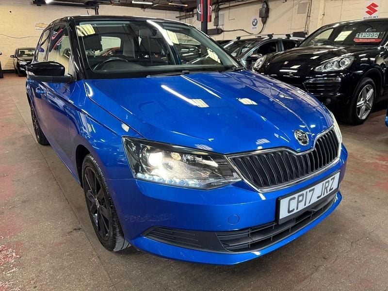 Used Skoda Fabia Colour Edition 2017 Blue Hatchback