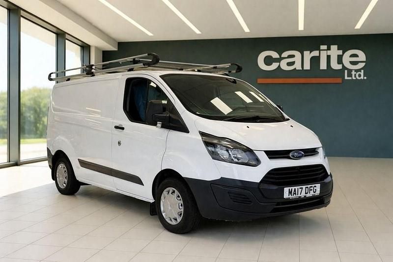 Used Ford Transit Custom 104 HP (76 kW) 2017 White Van