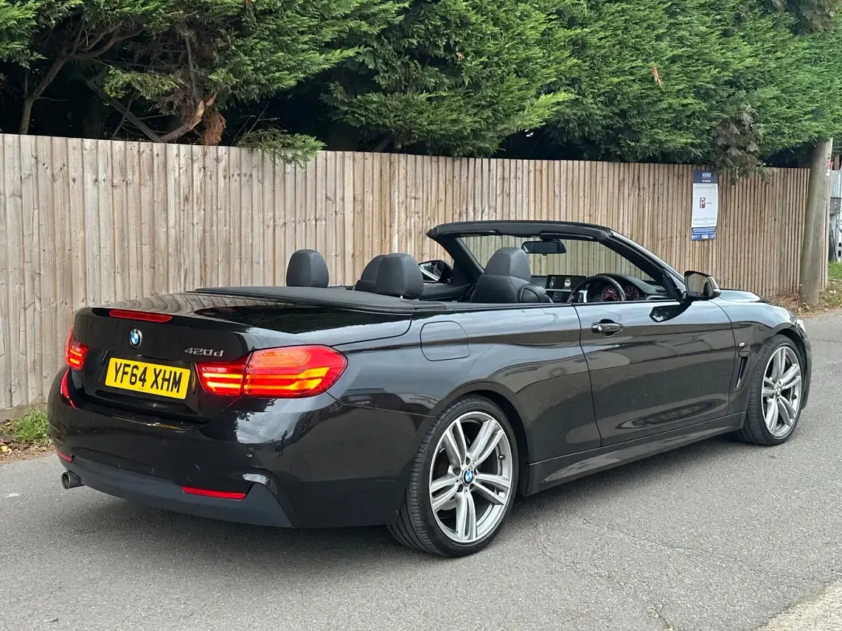 Used BMW 420 Cabriolet M Sport 2014 Black Cabriolet