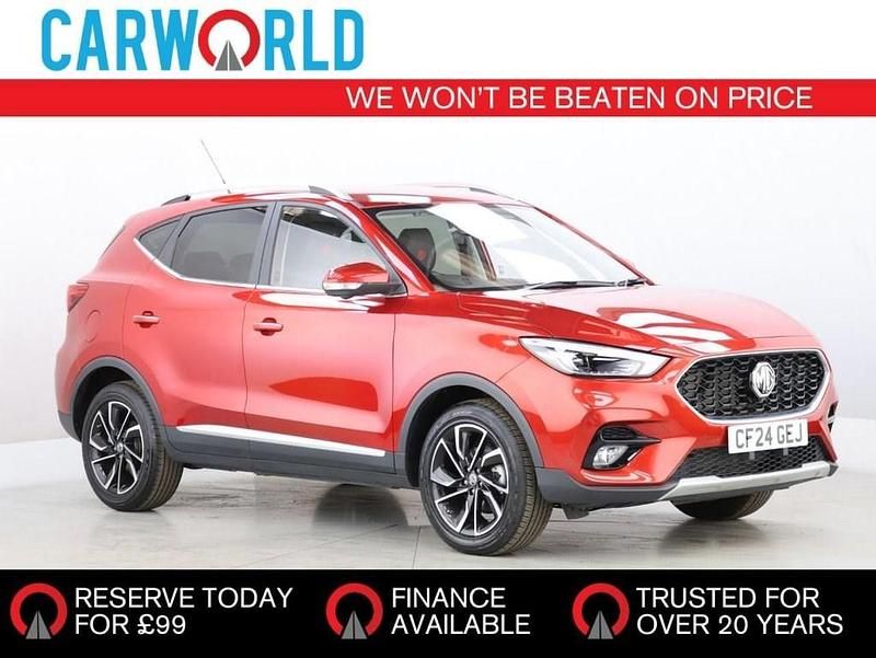 Red Used 2024 MG ZS Exclusive Sedan | £14,790 (Fair price) - Image 1/3