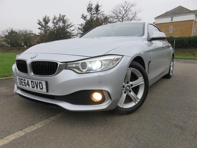 Begagnad BMW 418 2014 Silver Sportkupé