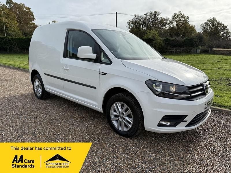 White Used 2019 VW Caddy Highline MPV | £11,690 (A bit pricey) - Image 1/4