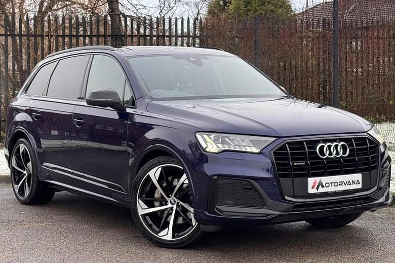 Blue Used 2020 Audi Q7 Black Edition SUV | £32,995 (Fair price) - Image 1/1