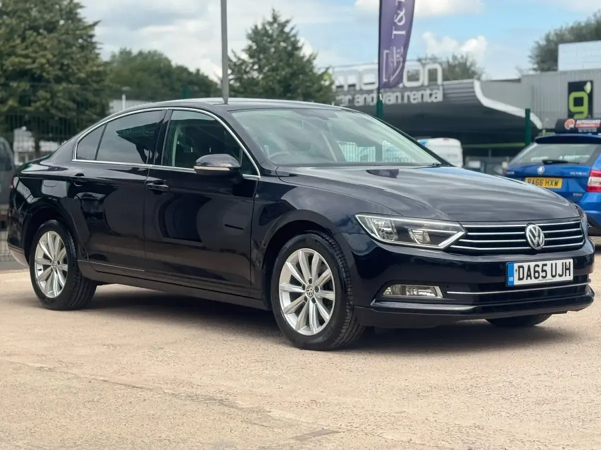 Used VW Passat Business 150 HP (110 kW) 2015 Black Sedan