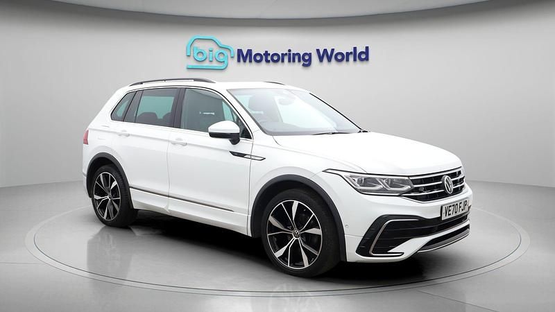 Used VW Tiguan R-line 148 HP (108 kW) 2020 White SUV