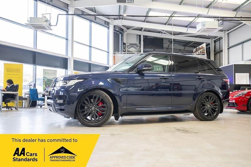 Used Land Rover Range Rover Sport HSE 306 HP (225 kW) 2017 Blue SUV