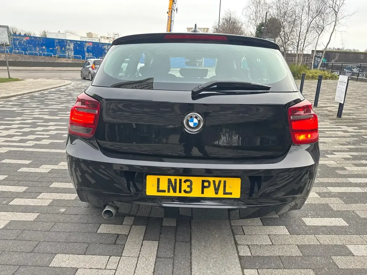 Used BMW 120 Comfort Edition 2013 Black Hatchback