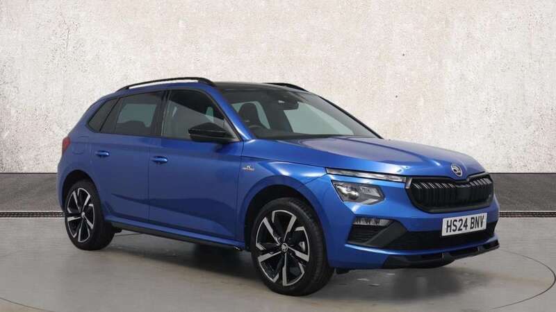 Blue Used 2024 Skoda Kamiq Monte Carlo SUV | £21,099 (Fair price) - Image 1/3