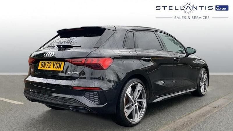 Used Audi A3 Sportback Design 148 HP (108 kW) 2022 Black Hatchback