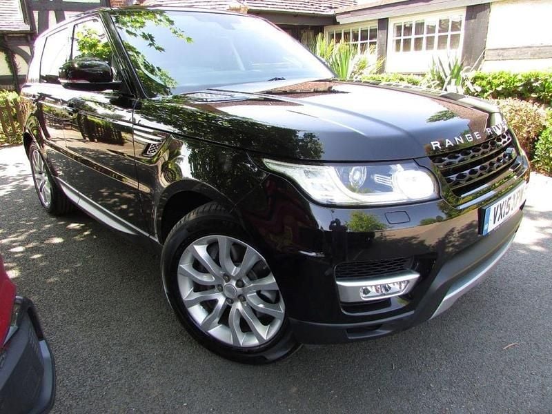 Black Used 2015 Land Rover Range Rover Sport HSE SUV | £18,499 (Good price) - Image 1/4