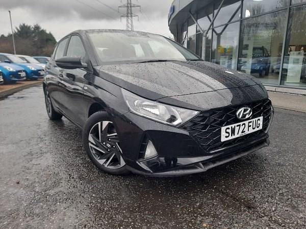 Black Used 2023 Hyundai i20 SE Hatchback | £12,495 (Good price) - Image 1/4