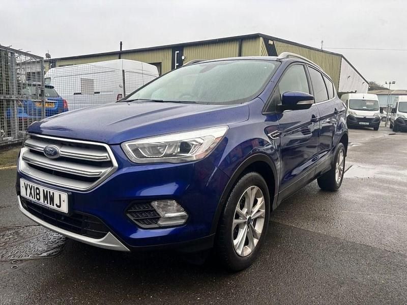 Used Ford Kuga Titanium 120 HP (88 kW) 2018 Blue SUV