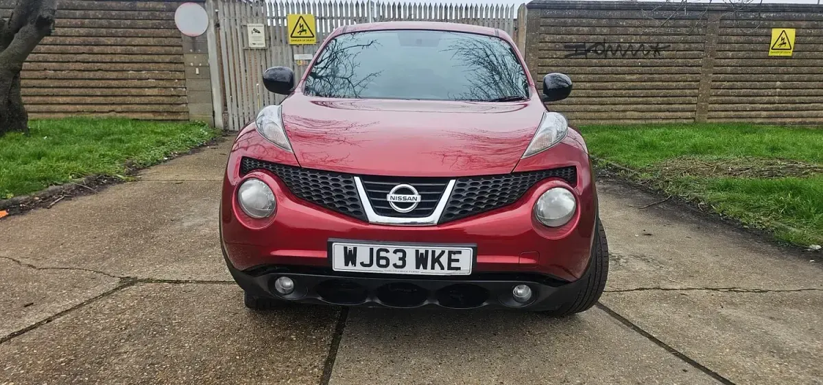 Used Nissan Juke N-TEC 117 HP (86 kW) 2013 Red SUV