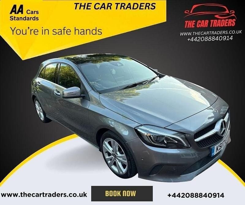 Grey Used 2017 Mercedes A200 Premium Plus Hatchback | £10,588 (Good price) - Image 1/4