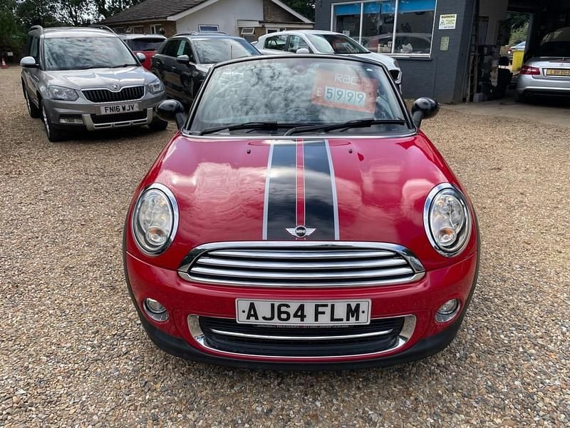 Used Mini Cooper Cabriolet 122 HP (89 kW) 2015 Red Cabriolet