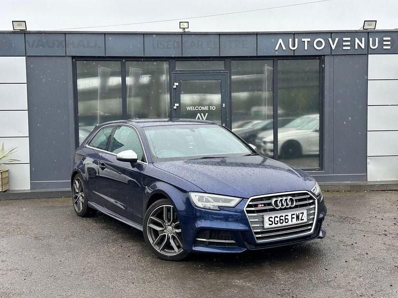 Used Audi S3 Sportback Advanced 310 HP (228 kW) 2016 Blue Hatchback