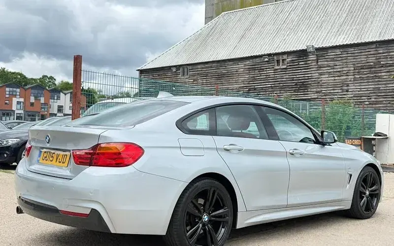 Used BMW 418 M Sport 143 HP (105 kW) 2015 Silver Coupe